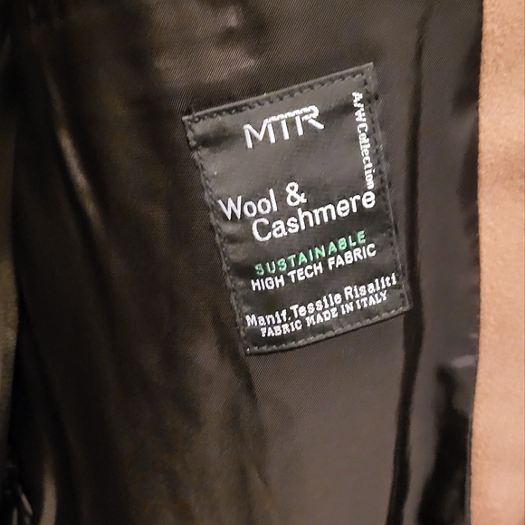 $548 NWT J.Crew Ludlow Tan Cashmere Topcoat 44R - Picture 3 of 5